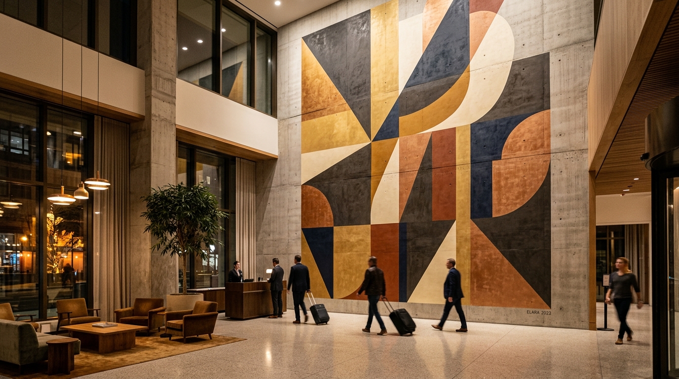 Colossal Lobby Mural